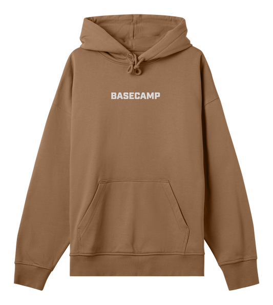 One Basecamp hoodie with logo